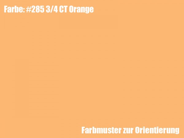 Rosco Farbfolie - 3/4 CT Orange #285