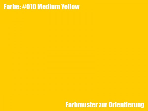 Rosco Farbfolie -Medium Yellow #010