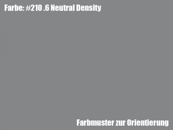 Rosco Farbfolie -.6 Neutral Density #210