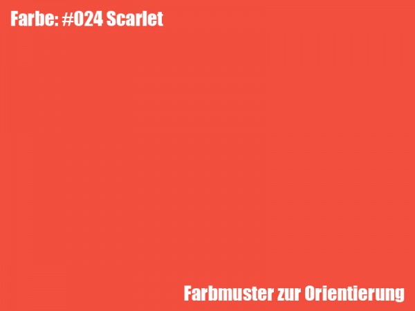 Rosco Farbfolie -Scarlet #024