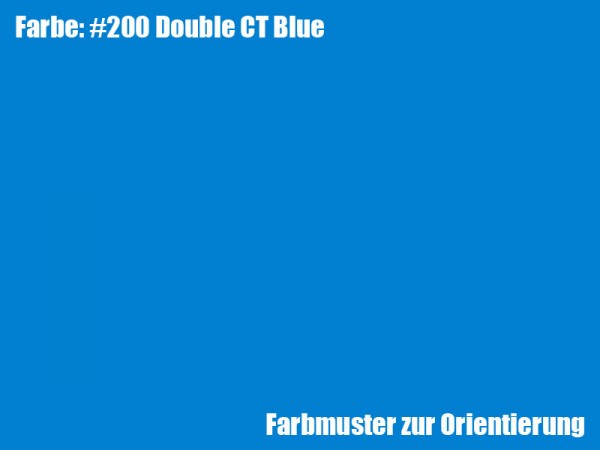 Rosco Farbfolie -Double CT Blue #200