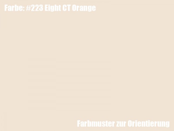 Rosco Farbfolie -Eight CT Orange #223