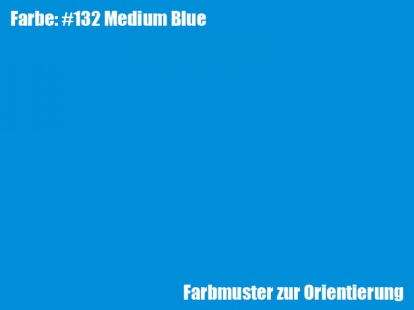 Rosco Farbfolie -Medium Blue #132