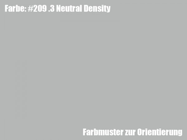 Rosco Farbfolie -.3 Neutral Density #209
